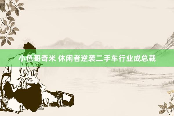 小色哥奇米 休闲者逆袭二手车行业成总裁